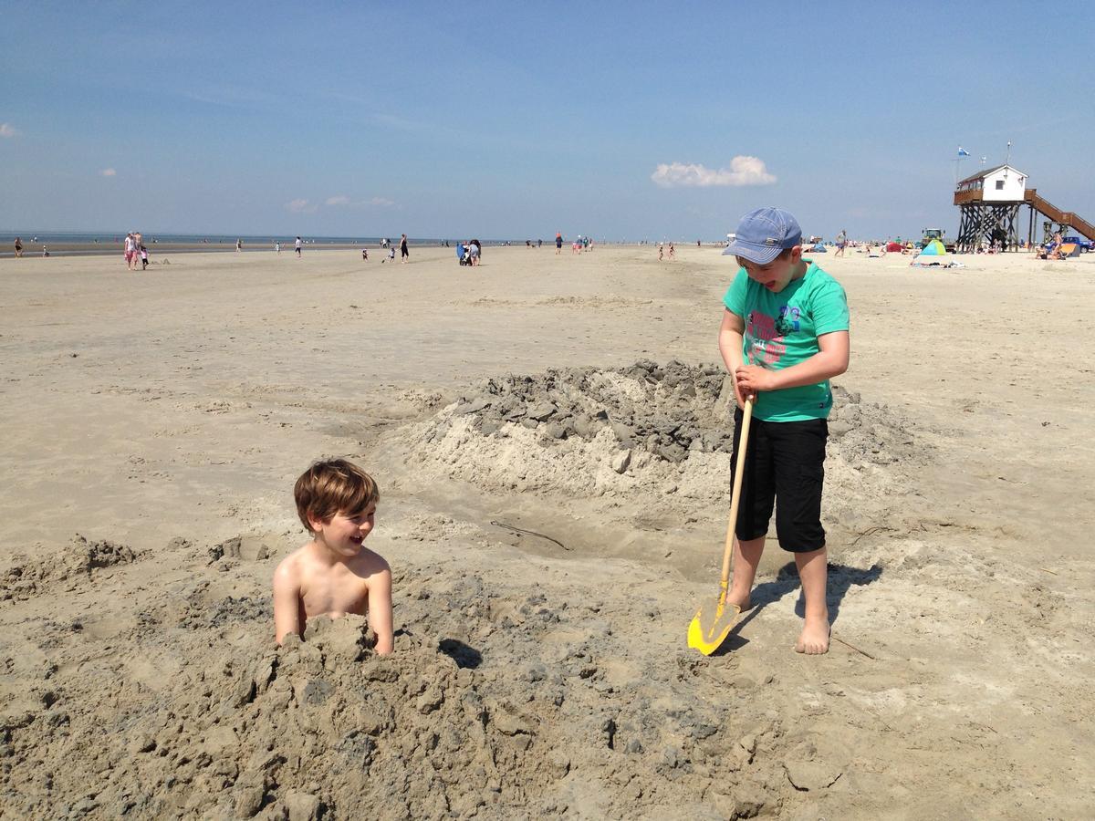 Ferienwohnung Nis Randers Sankt Peter-Ording Buitenkant foto